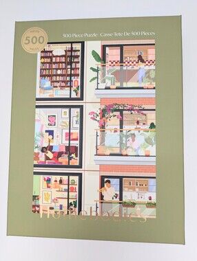 NEW IN BOX Hobbry "Homebodies" 500-Piece Puzzle